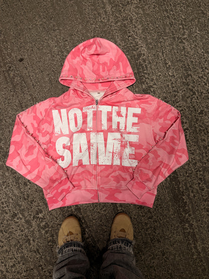 "Pink Camo" Zip-up