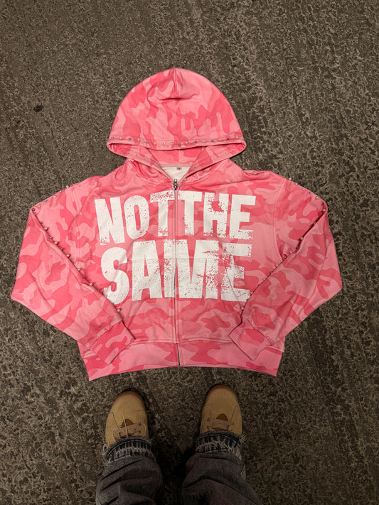 "Pink Camo" Zip-up