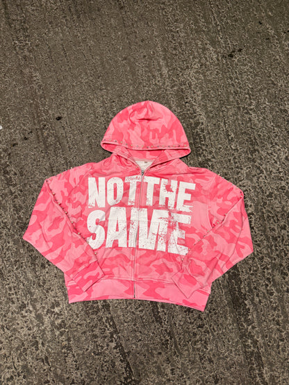 "Pink Camo" Zip-up
