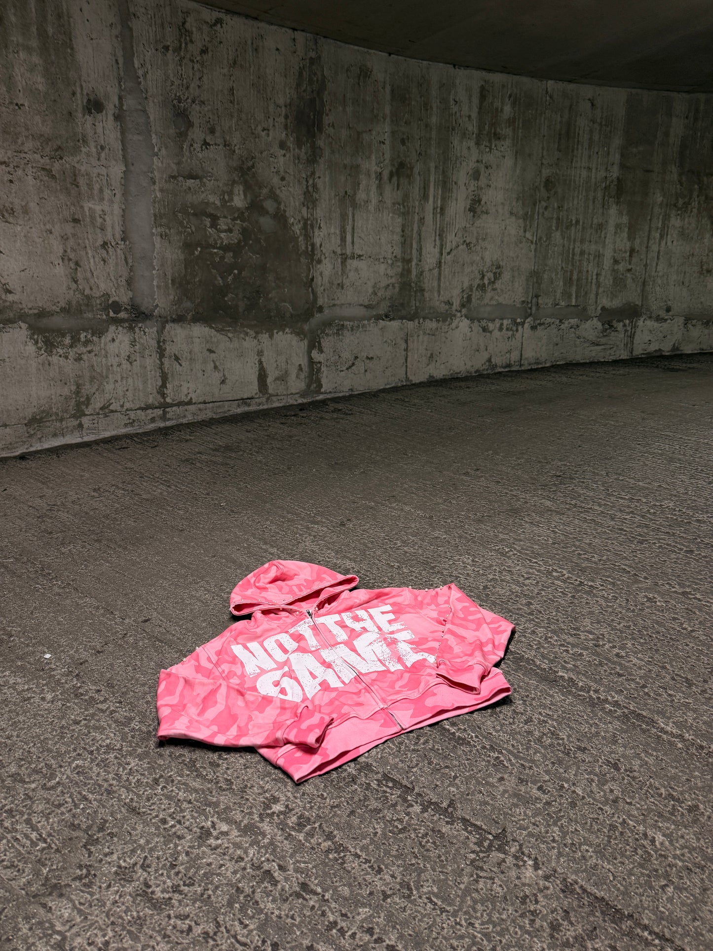 "Pink Camo" Zip-up