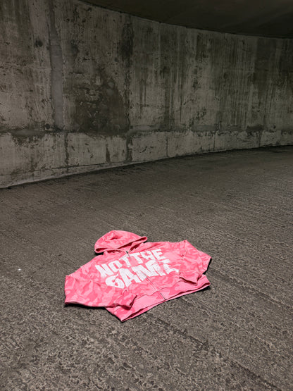 "Pink Camo" Zip-up