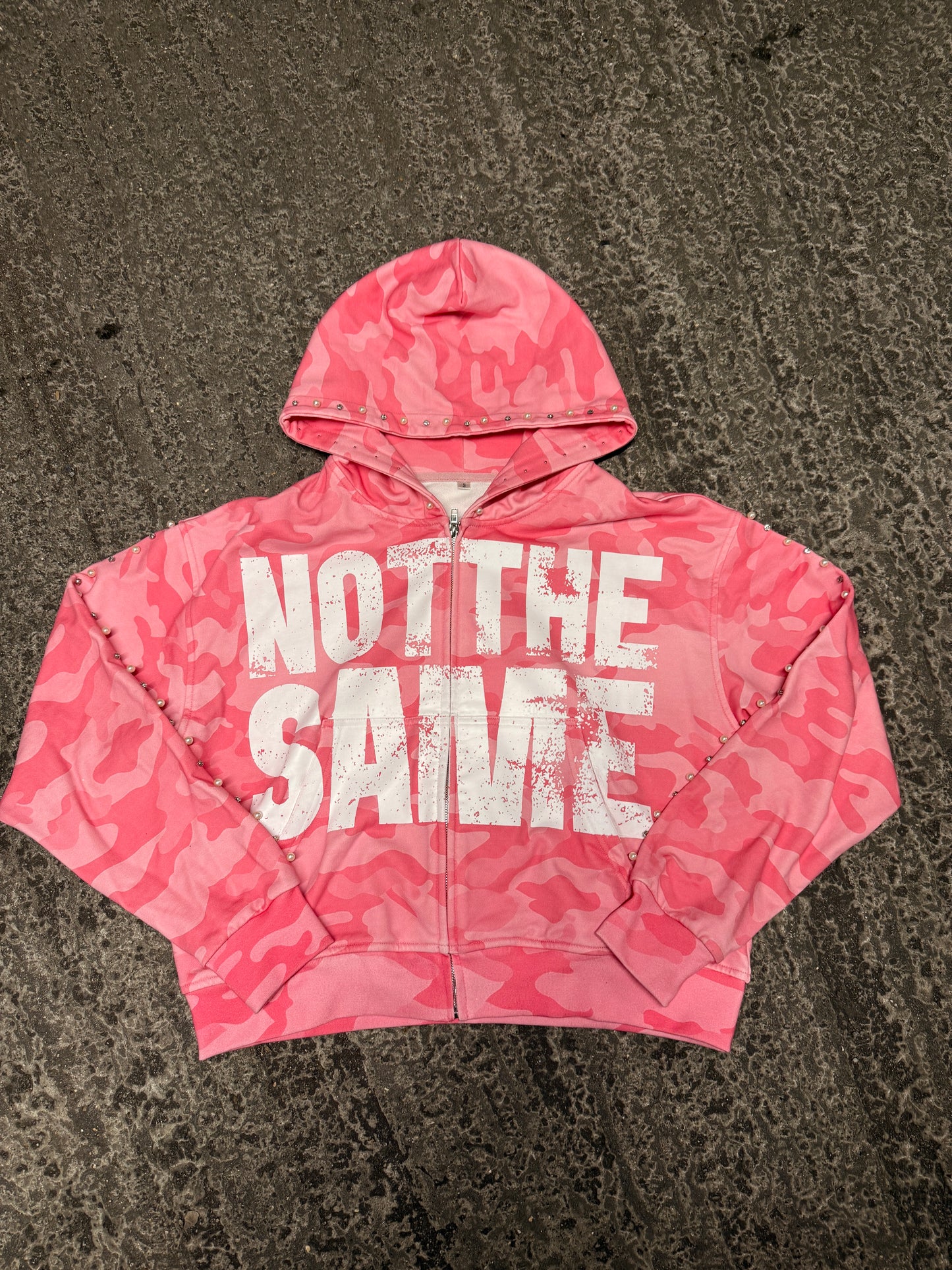 "Pink Camo" Zip-up