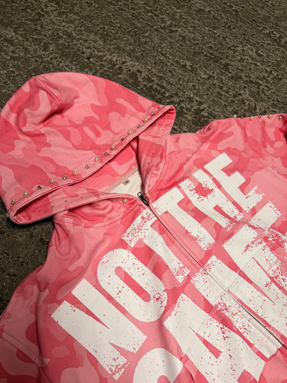 "Pink Camo" Zip-up