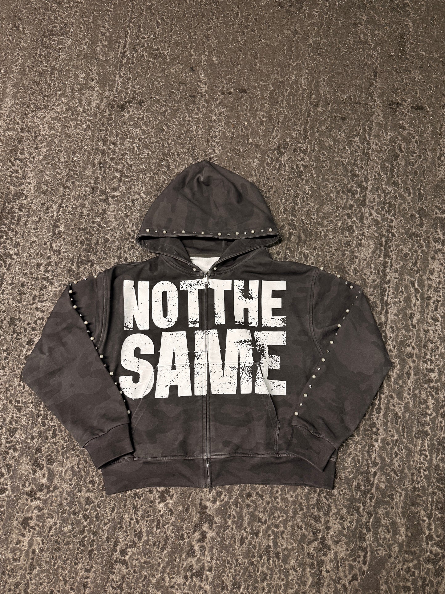 "Black Camo" Zip-up