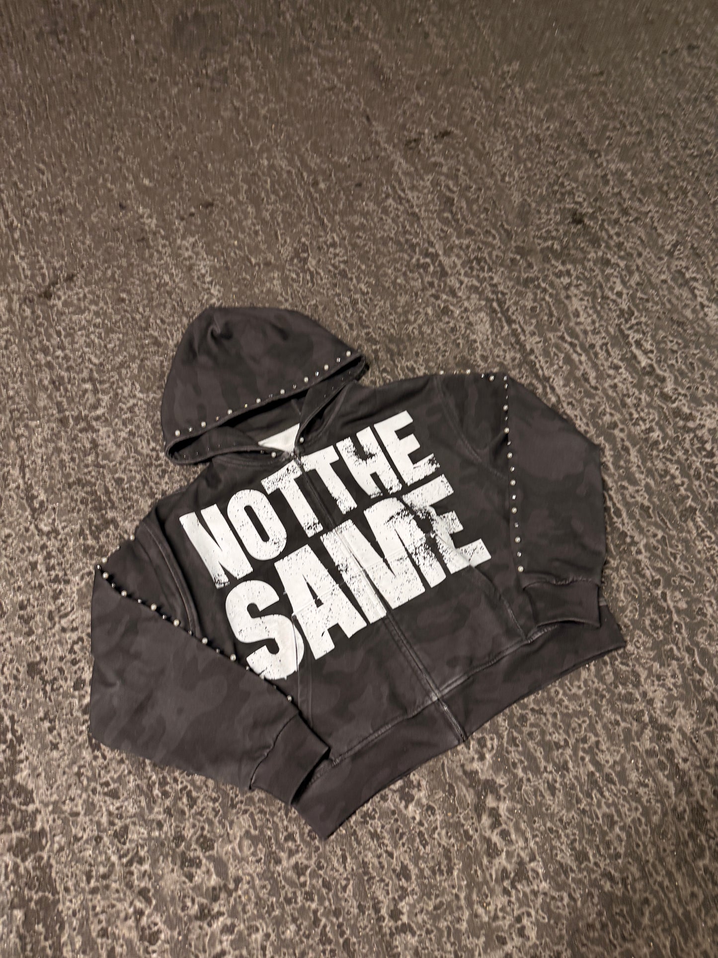 "Black Camo" Zip-up
