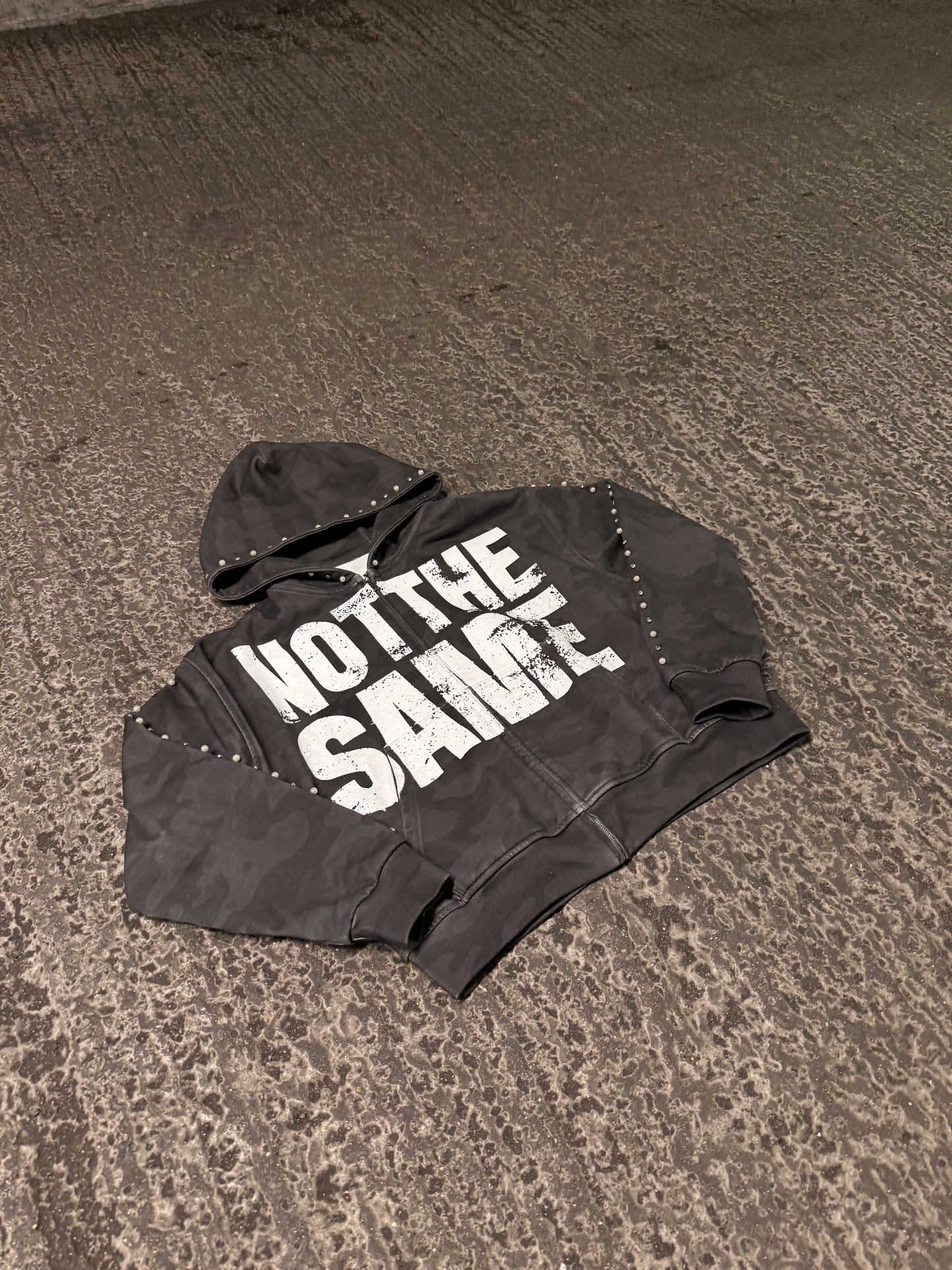 "Black Camo" Zip-up