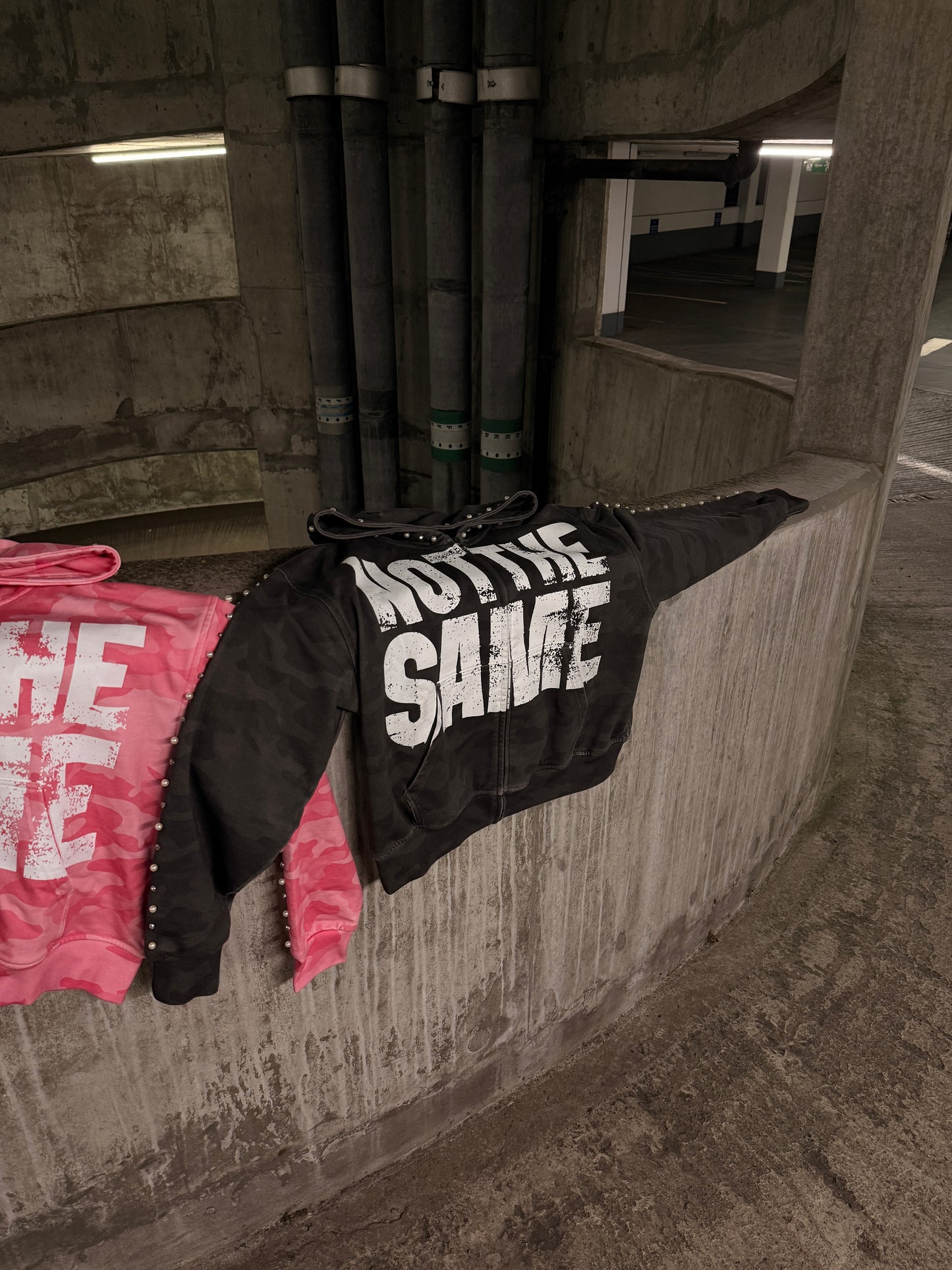 "Black Camo" Zip-up