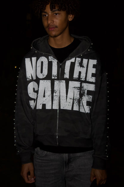 "Black Camo" Zip-up