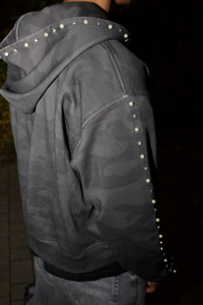 "Black Camo" Zip-up